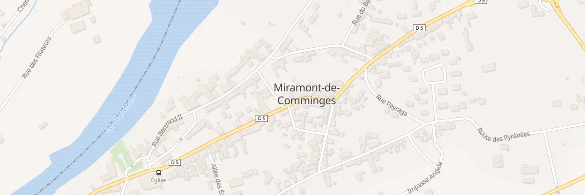Plan du 45 Rue de Verdun à Miramont-de-Comminges