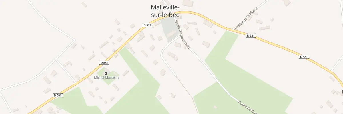 Plan du 47 Sen de l’Eglise à Malleville-sur-le-Bec