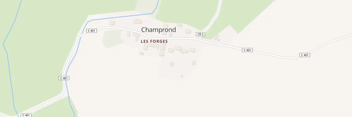 Plan du 5507 Les Forges à Champrond