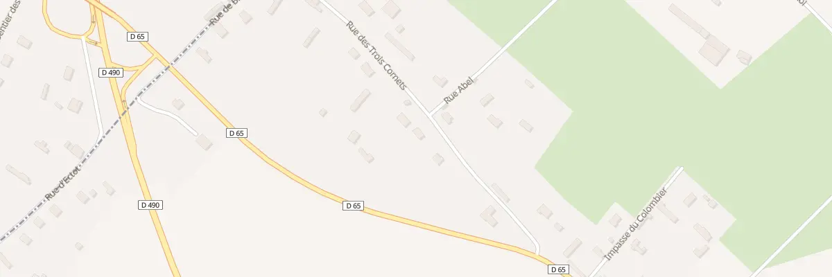 Plan du 199 Rue des Trois Cornets à Notre-Dame-de-Bliquetuit