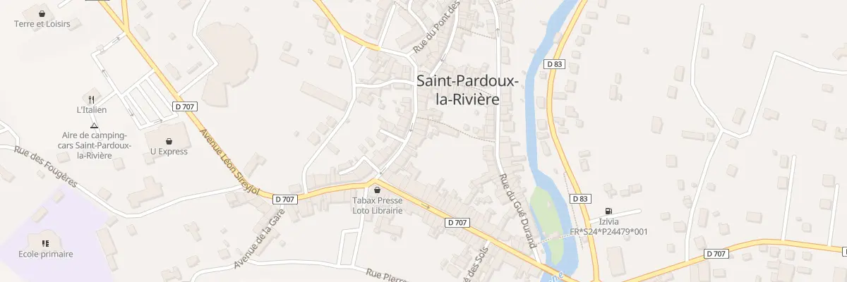 Plan du 18 Rue du Docteur Pierre Millet à Saint-Pardoux-la-Rivière