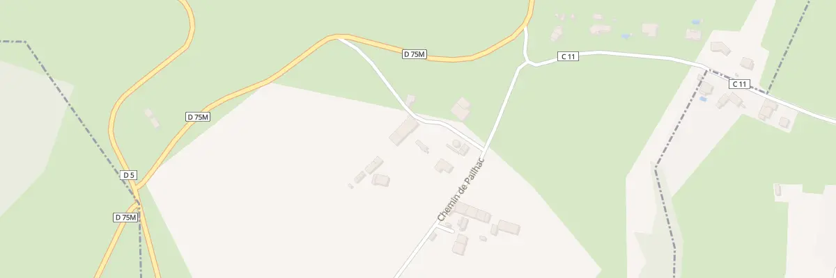 Plan du 2 Pailhac à Saint-Marcet