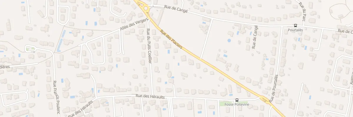 Plan du 11 Rue du Placier à Saint-Avertin