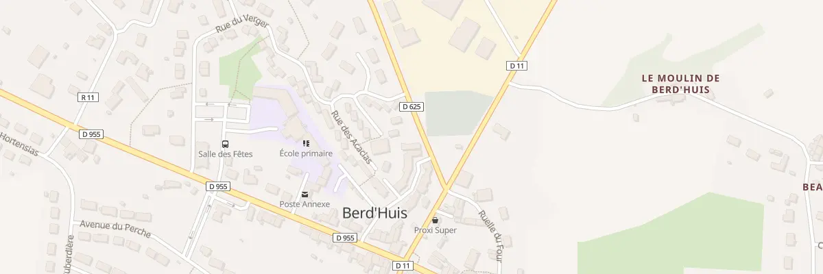 Plan du 5047 Rte de Dancé à Berd’huis