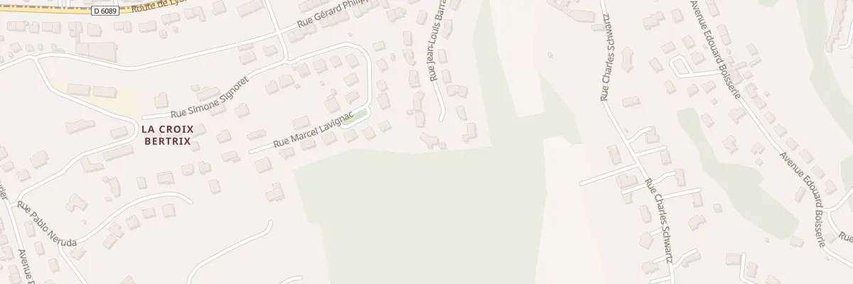 Plan du 14 Rue Jean-Louis Barrault à Boulazac Isle Manoire