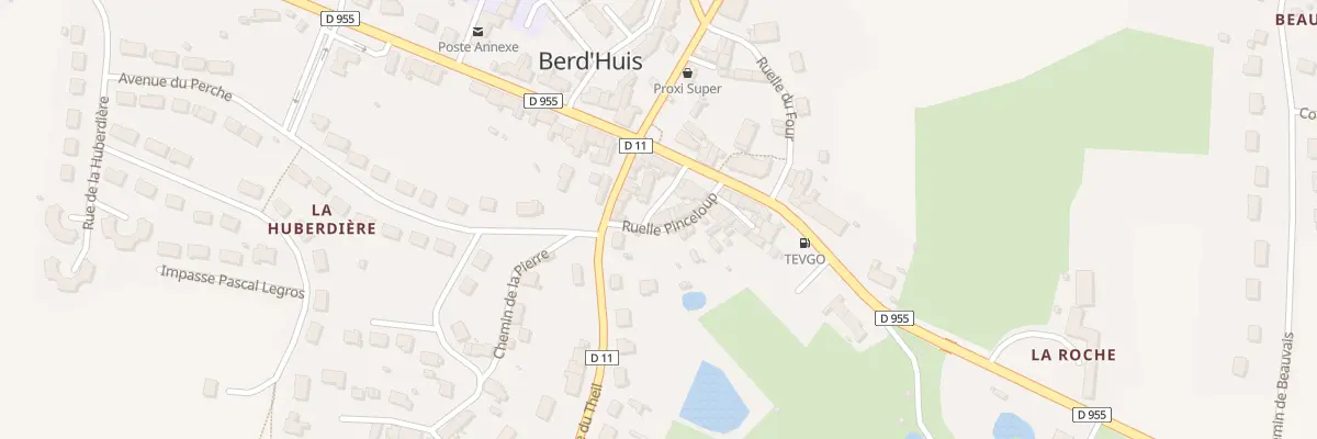 Plan du 6 Rle Pinceloup à Berd’huis
