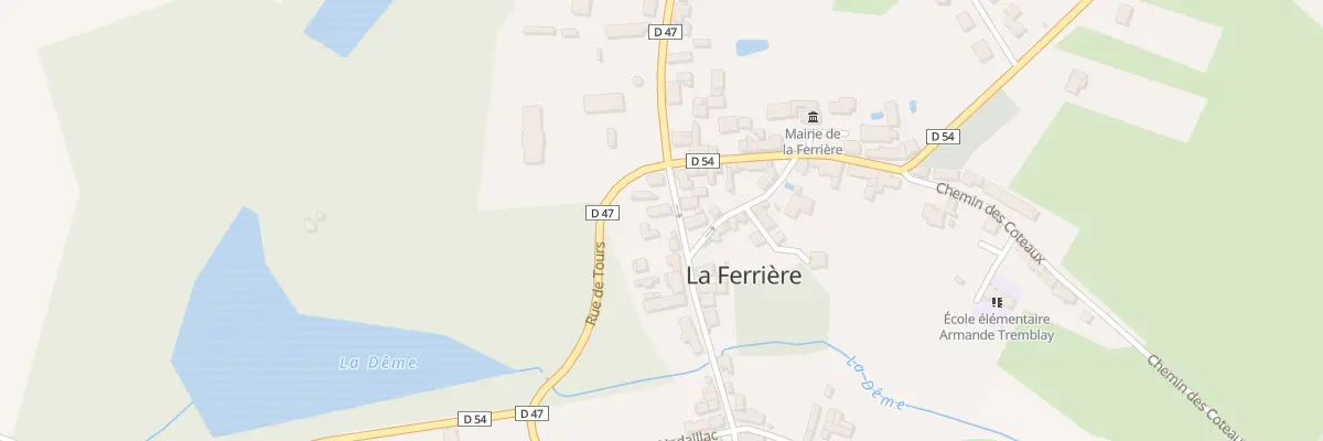 Plan du 2 Rue du 11 Novembre à La Ferrière