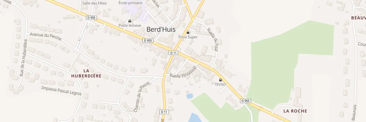 Plan du 9006 Rte de Nogent à Berd’huis