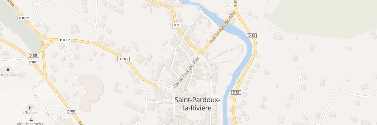 Plan du 7 Rue du Pont des Fûts à Saint-Pardoux-la-Rivière
