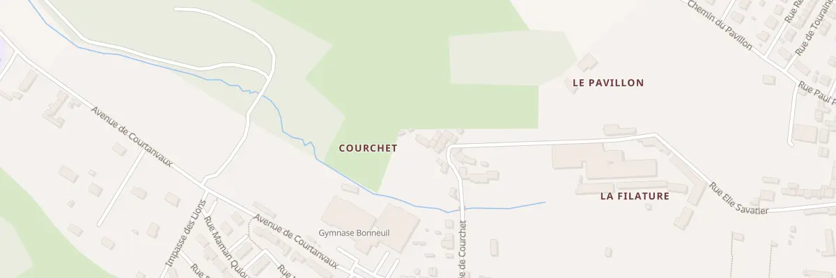 Plan du 5319 All de Courchet à Bessé-sur-Braye