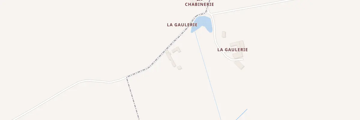 Plan du 1 La Gaulerie à Neuilly-le-Brignon