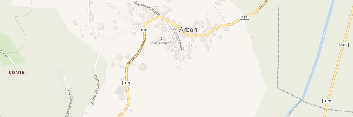Plan du 5 Rue de la Mairie à Arbon