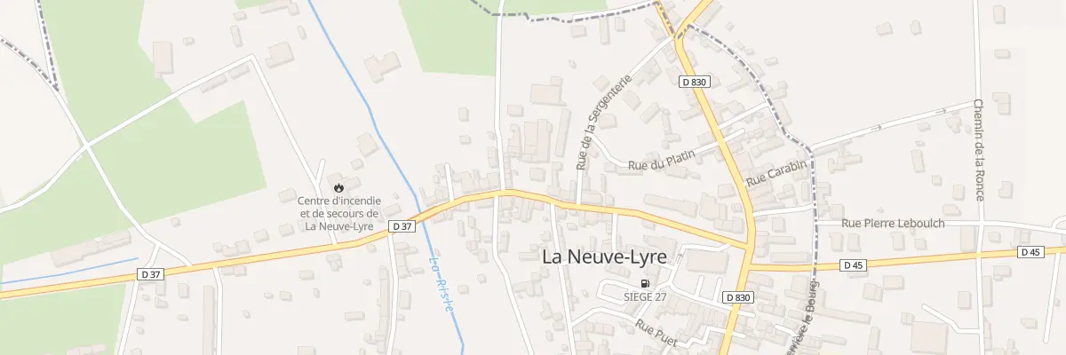 Plan du 18 Rue Auguste et Raoul Loiziel à La Neuve-Lyre