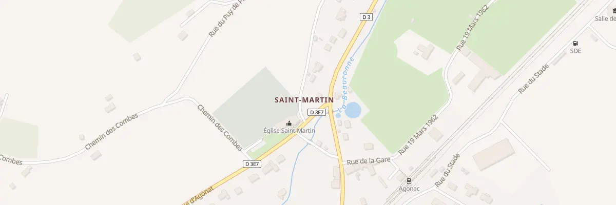 Plan du 78 Av de la Beauronne à Agonac