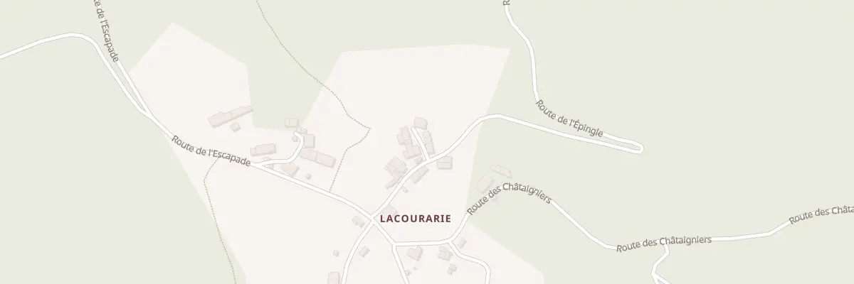 Plan de Lacourarie Ouest à Saint-Barthélemy-de-Bussière