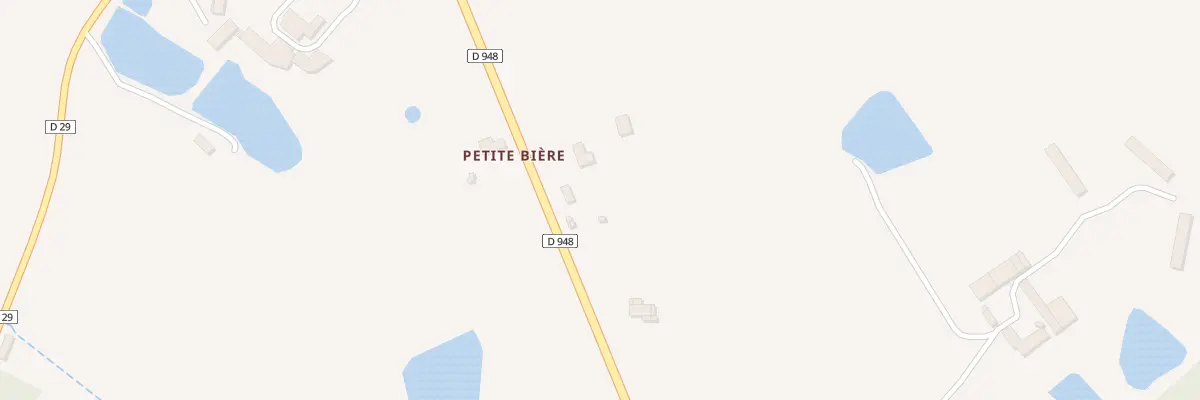 Plan du 5107 Petite Biere à Chabrac