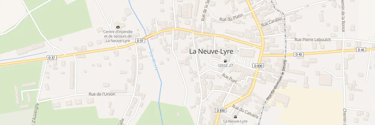 Plan du 6B Rue aux Tanneurs à La Neuve-Lyre