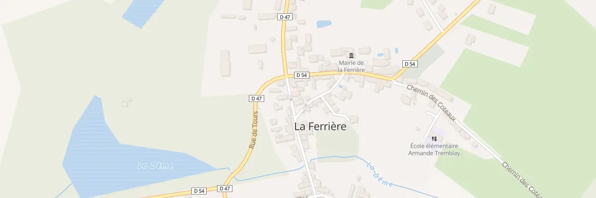 Plan du 1 Rue du 11 Novembre à La Ferrière