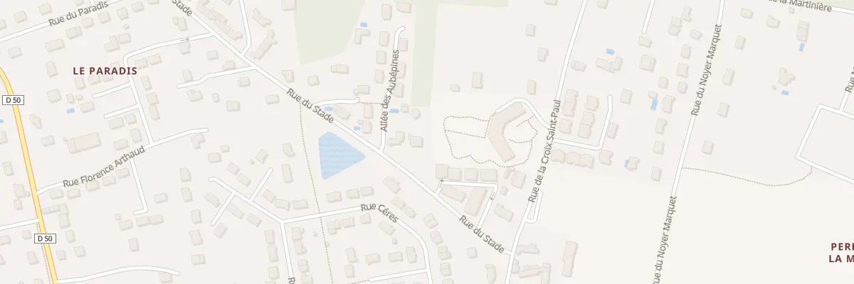 Plan du 38B Rue du Stade à Veigné