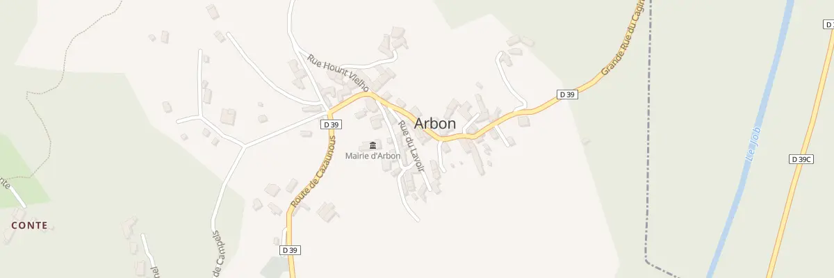 Plan du 3 Rue du Lavoir à Arbon