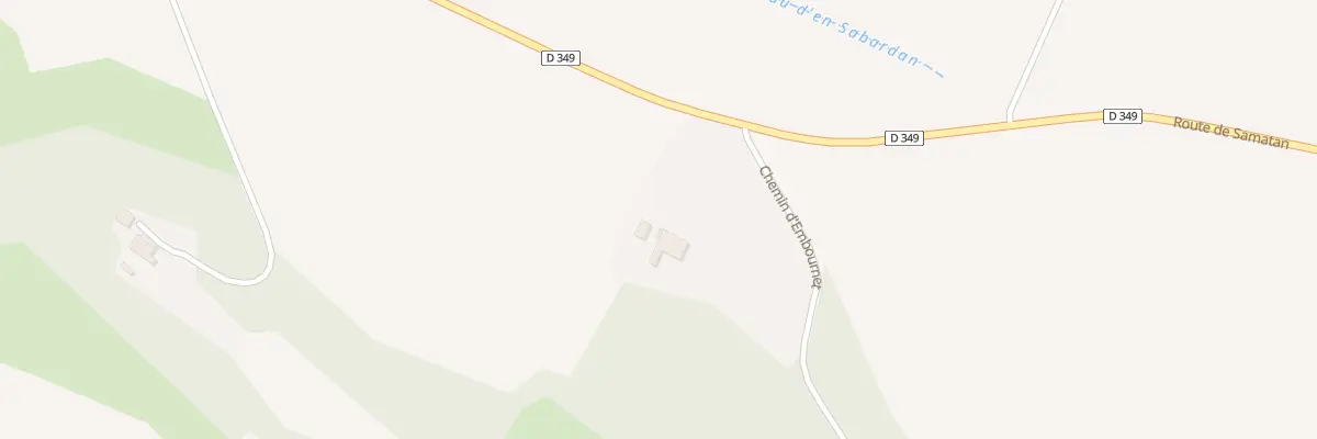 Plan du 8 Chem d’Embournet à Castelnau-Barbarens