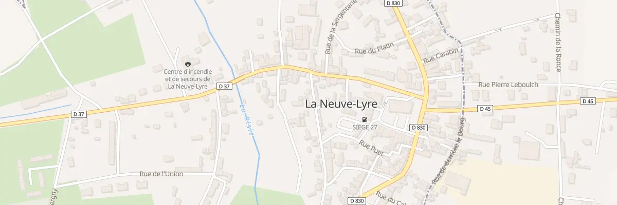 Plan du 4 Rue aux Tanneurs à La Neuve-Lyre
