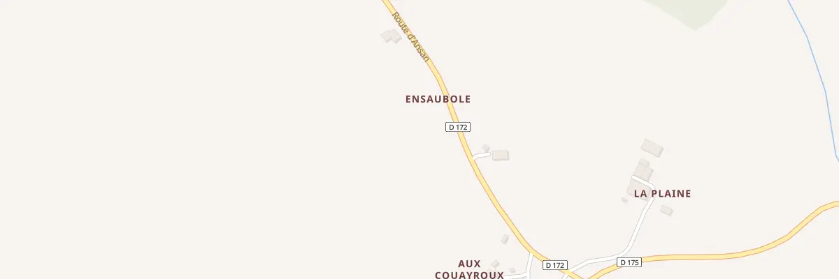 Plan du 16 Rte d’Ansan à Crastes