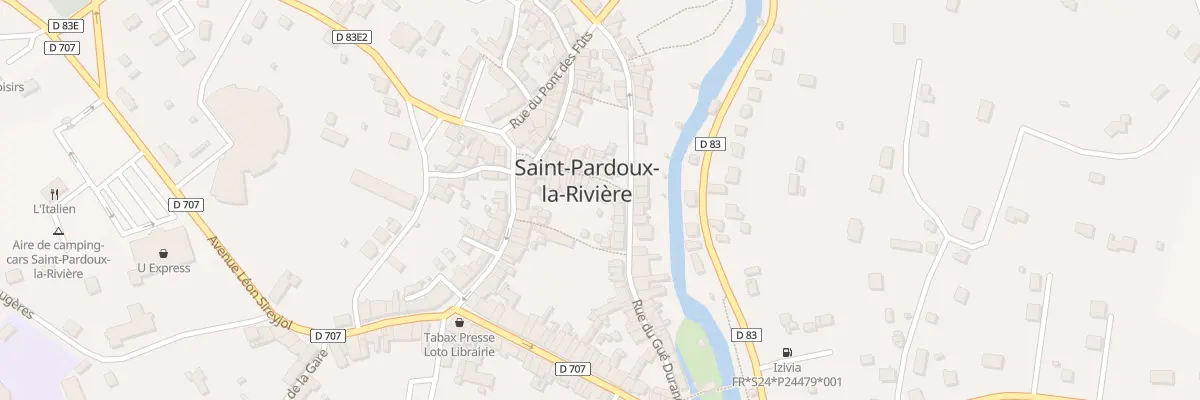 Plan du 5 Rue des Dominicaines à Saint-Pardoux-la-Rivière