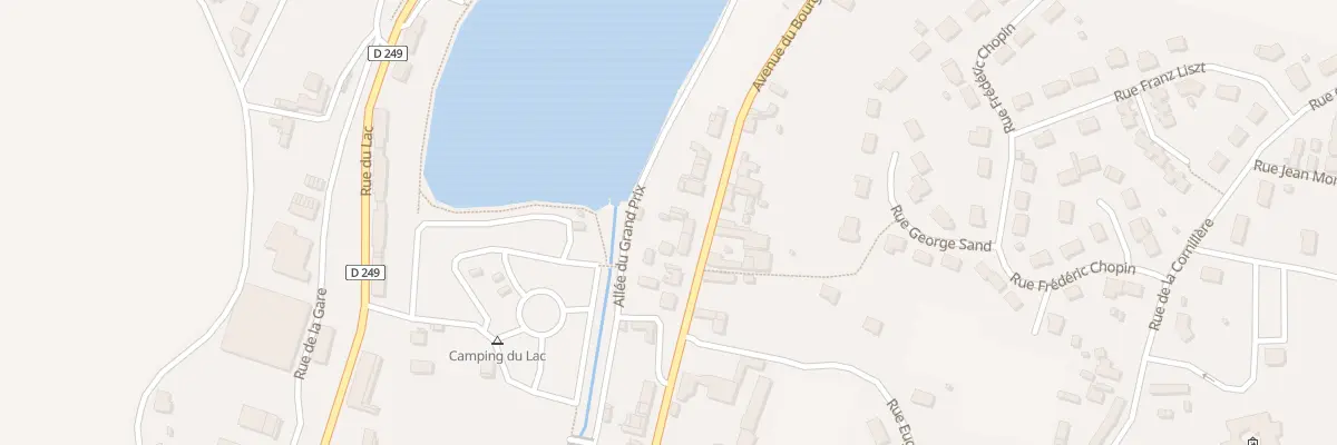 Plan du 101 Av du Bourgneuf à Saint-Calais