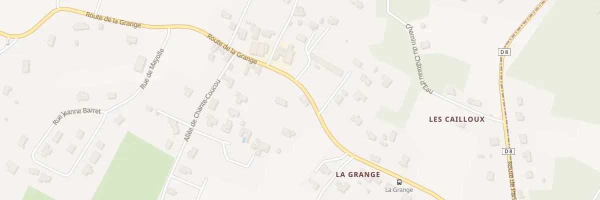 Plan du 20 Rte de la Grange à Champcevinel