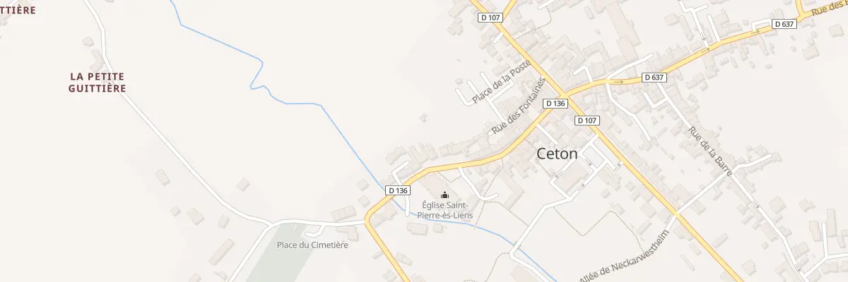 Plan du 37 Rue de l’Église à Ceton
