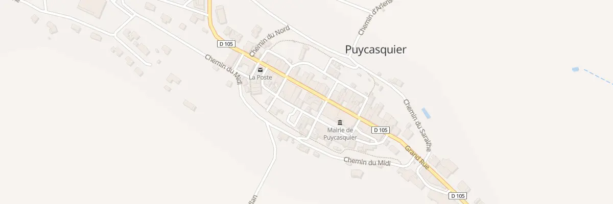 Plan du 8 Rue des Amours à Puycasquier