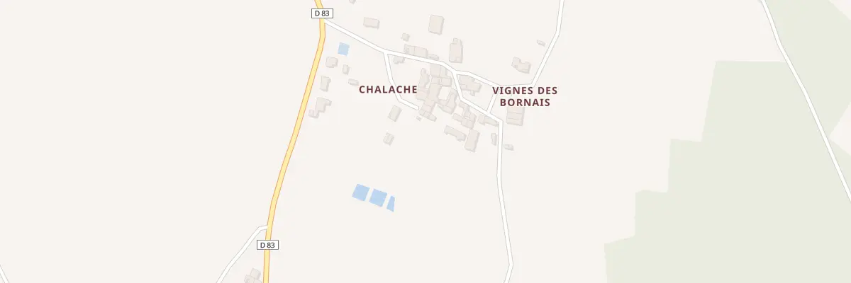 Plan du 5024 Chalache à Fleix