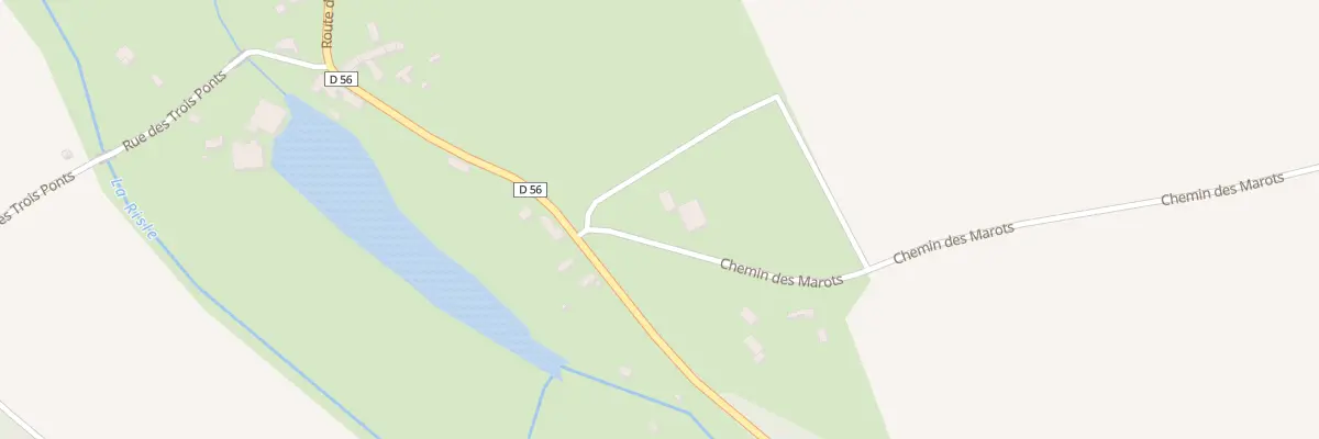 Plan du 1 Che des Marots à La Vieille-Lyre