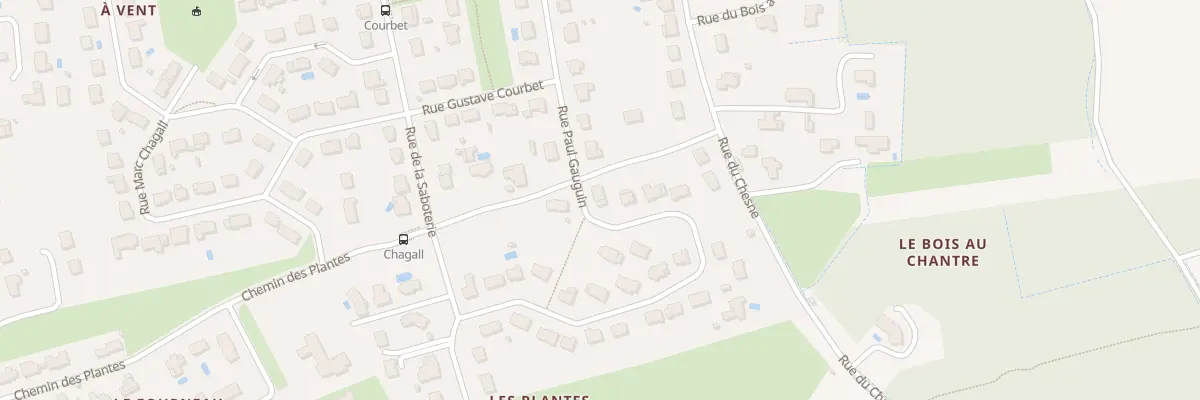 Plan du 22 Rue Paul Gauguin à Saint-Avertin