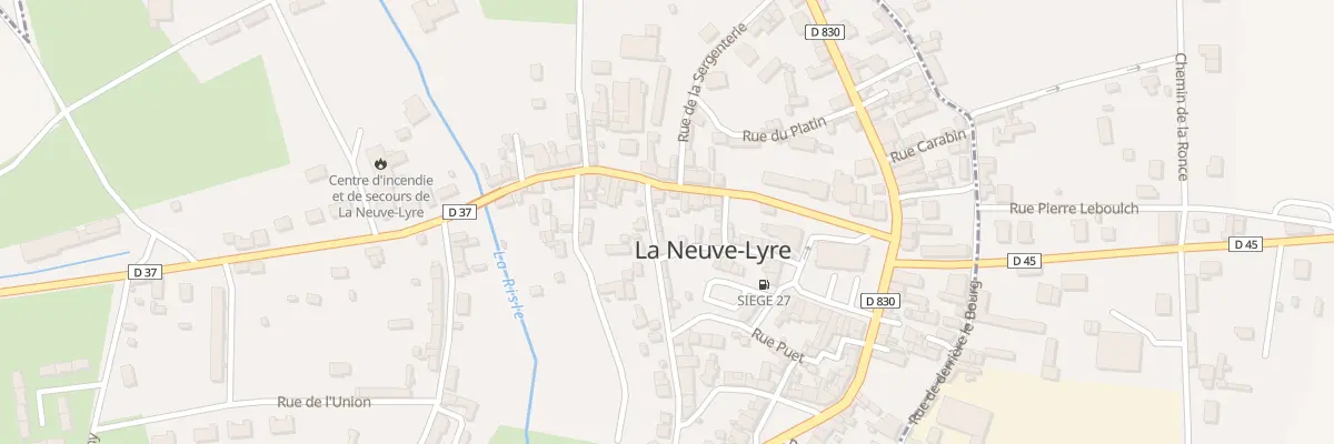 Plan du 7 Rue Auguste et Raoul Loiziel à La Neuve-Lyre
