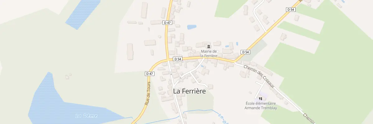 Plan du 5 Rue de la République à La Ferrière
