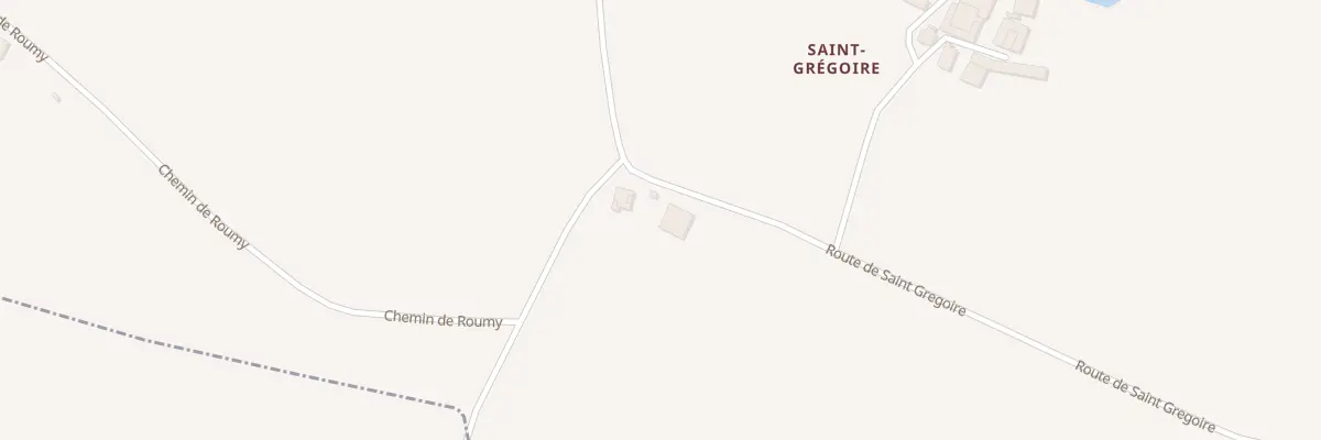 Plan du 1805 Rte de Saint Gregoire à Rayet