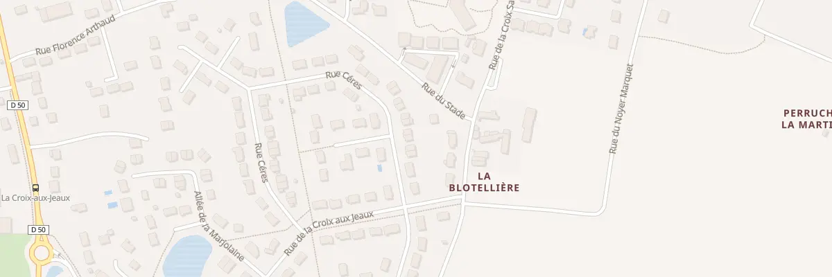 Plan du 46 Rue Cérès à Veigné