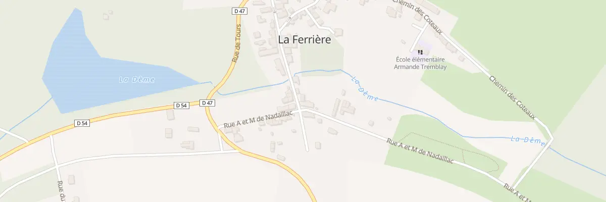 Plan du 13 Rue du 11 Novembre à La Ferrière