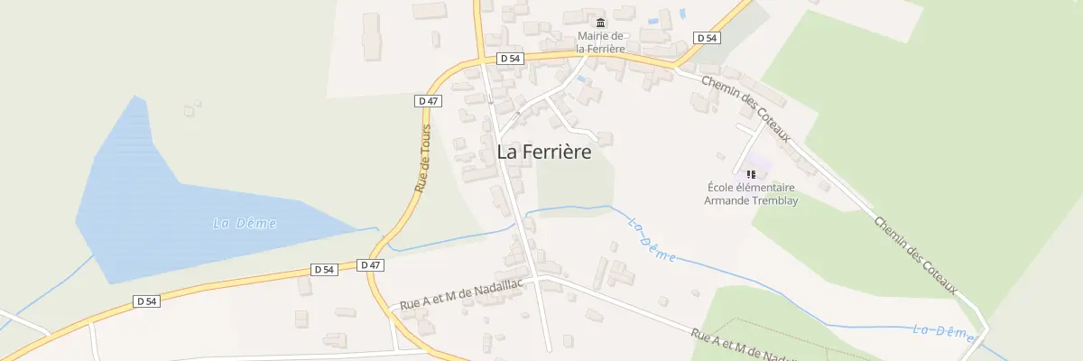 Plan du 7 Rue du 11 Novembre à La Ferrière