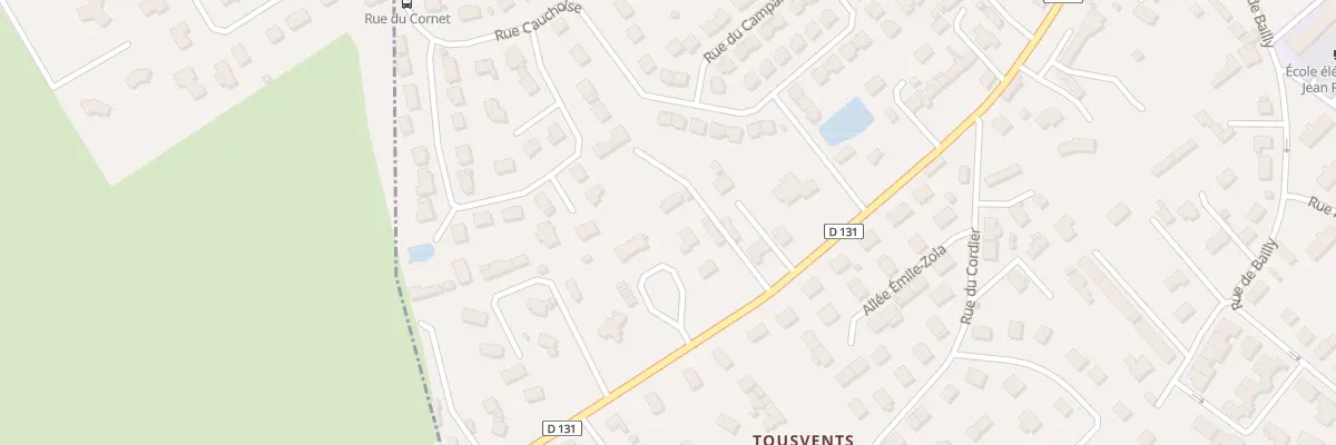 Plan du 92 Rue Ferdinand Lechevallier à Yvetot