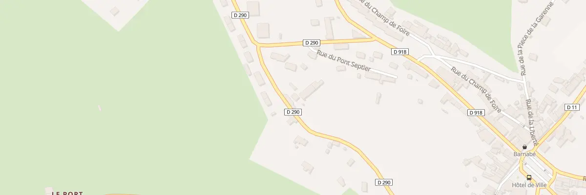 Plan du 4 Rue du Port Mahon à Longny les Villages