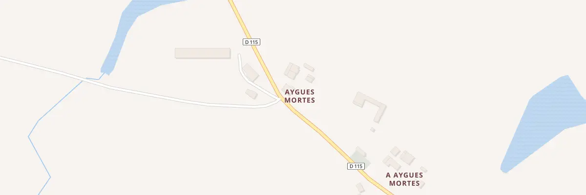 Plan du 5002 Aygues Mortes Hameau à Taybosc