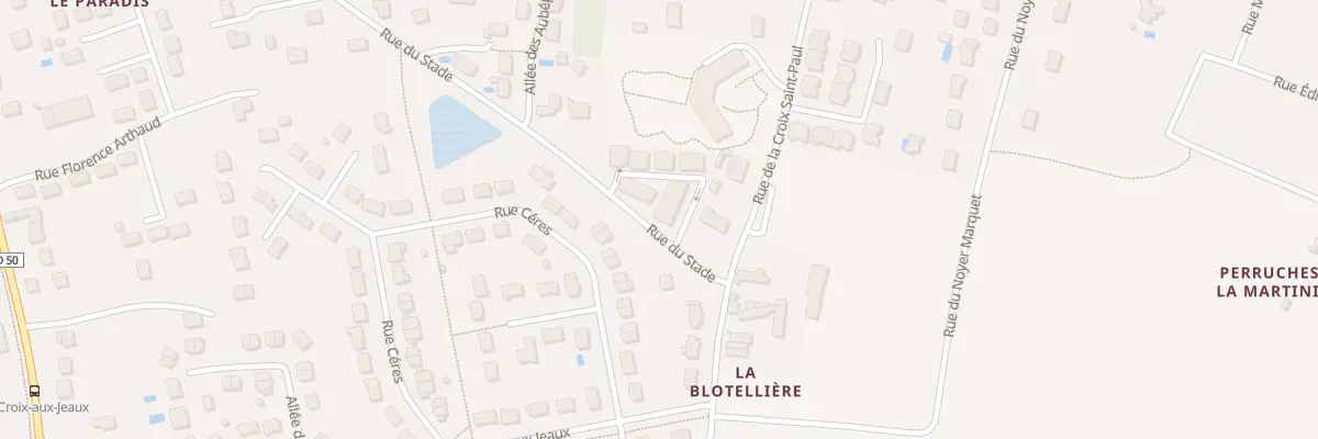 Plan du 15 Rue Alice Milliat à Veigné
