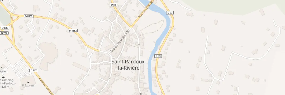 Plan du 26 Rue Maurice Imbert à Saint-Pardoux-la-Rivière