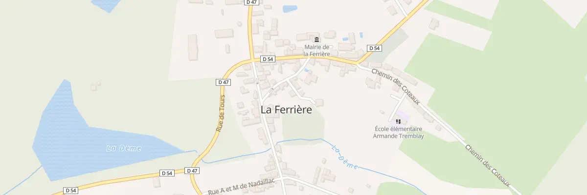 Plan du 5 Rue du 8 Mai à La Ferrière