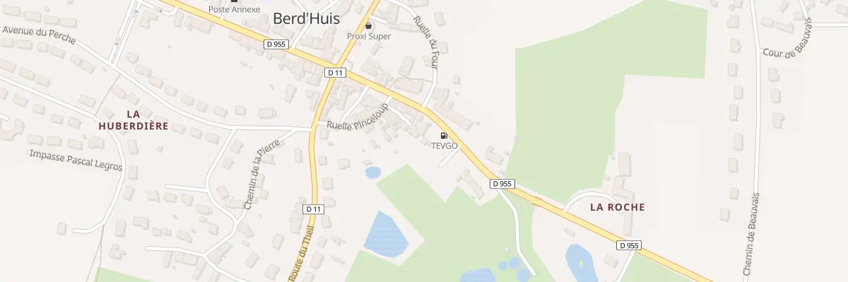 Plan du 26 Rte de Nogent à Berd’huis