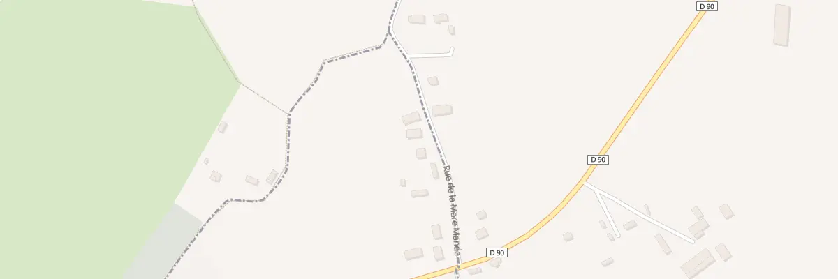 Plan du 9 Rue de la Mare Mande à Rougemontier