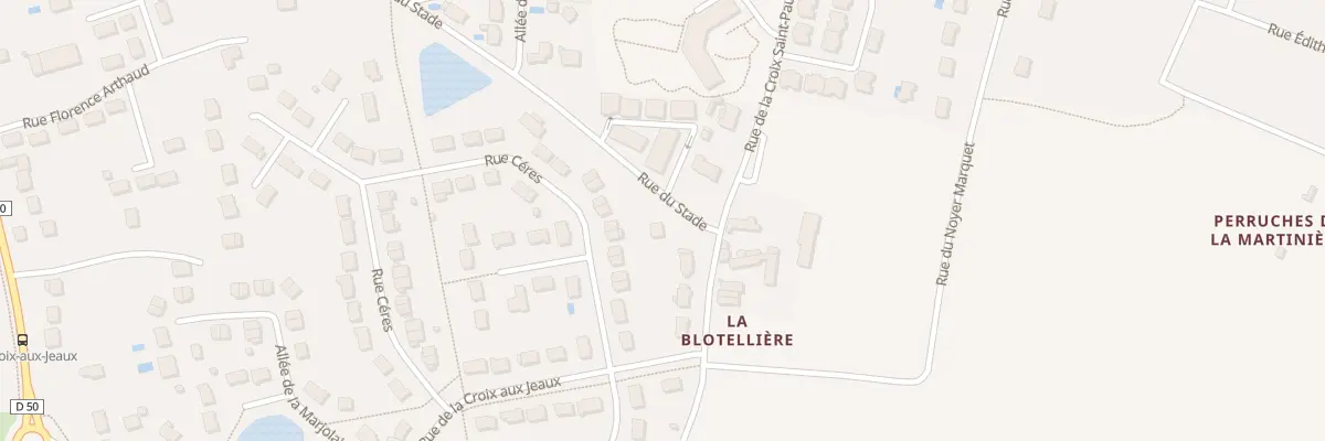 Plan du 27 Rue du Stade à Veigné